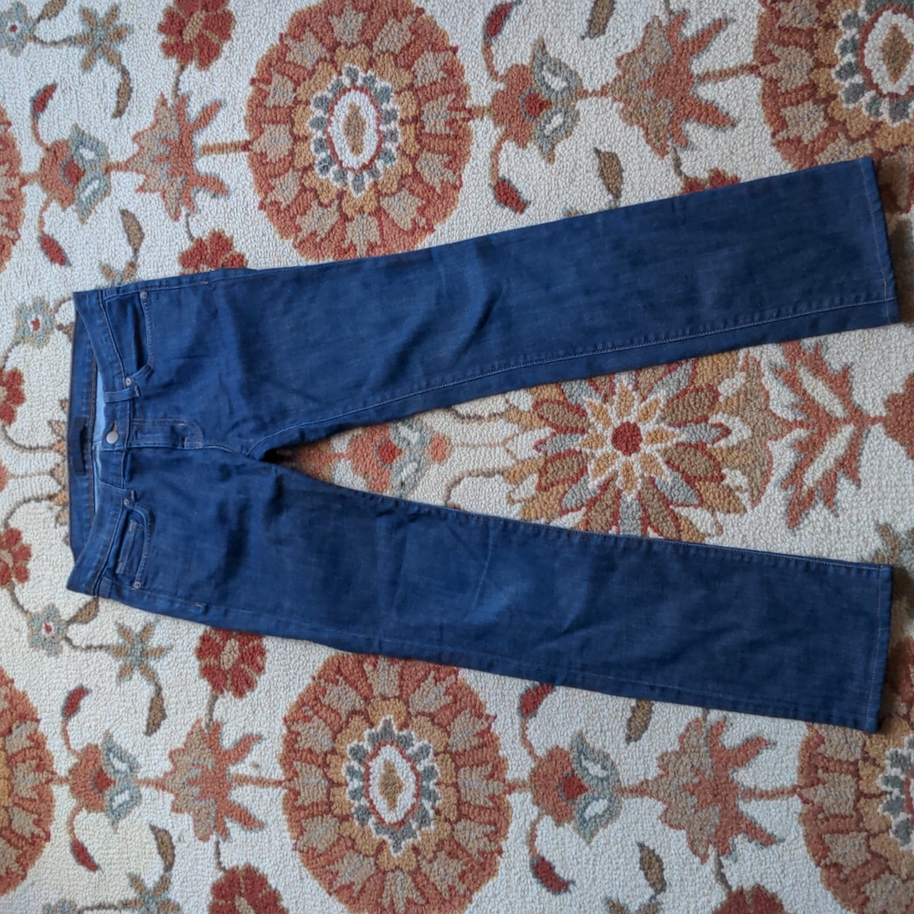 J Brand Cigarette Straight Leg Mid-Rise